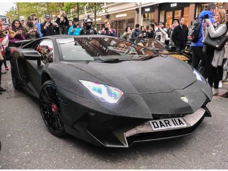 Lamborghini Aventador spotted in Ostrava