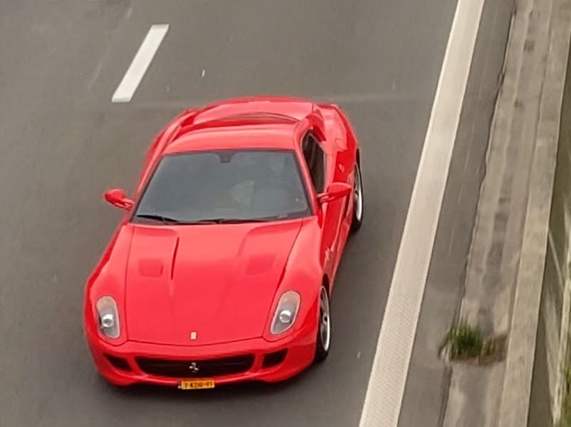Ferrari 599 GTB Fiorano (2006) spotted in Antwerp, Belgium