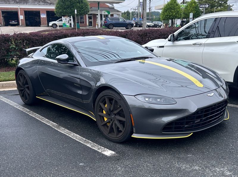 Aston Martin Vantage spotted in Washington