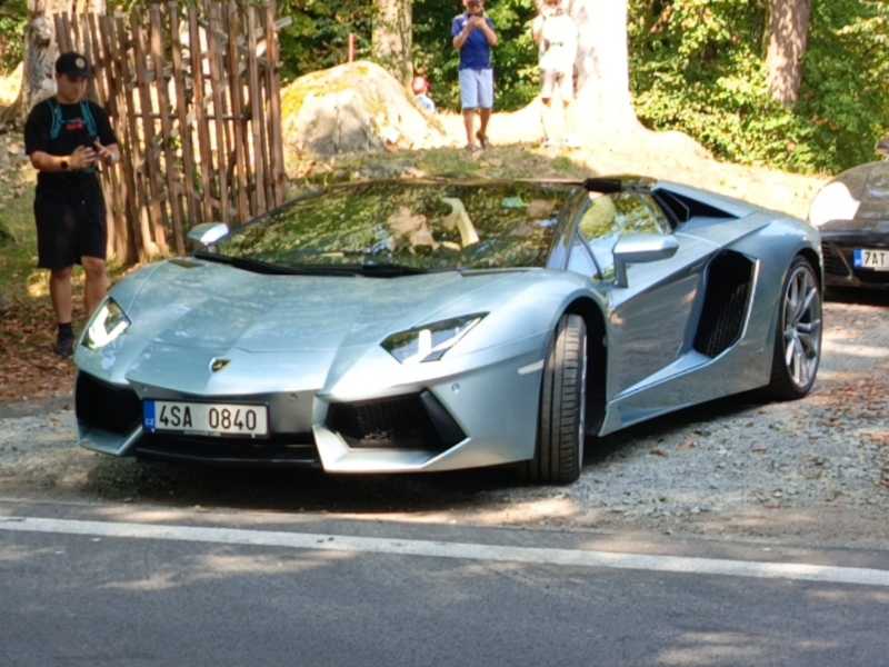 Lamborghini Aventador spotted in Blatná
