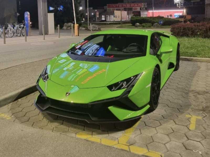 Lamborghini Huracán spotted in Celje