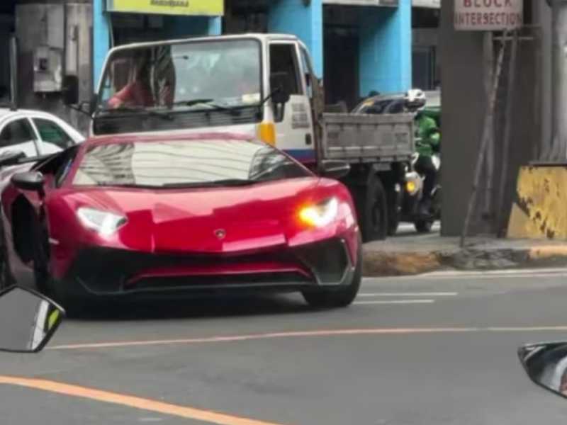Lamborghini Aventador spotted in Milagros