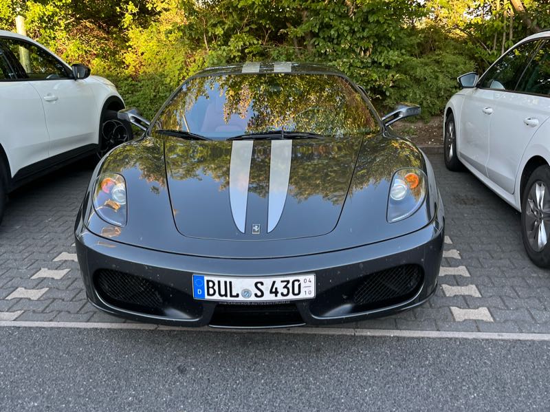 Ferrari 430 Scuderia spotted in Schwandorf in Bayern