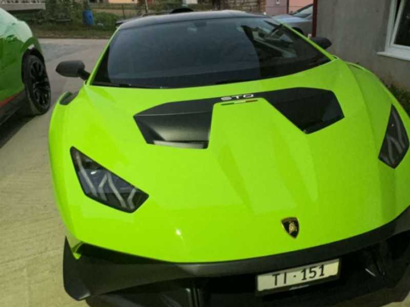 Lamborghini Huracán STO spotted in Belgrade