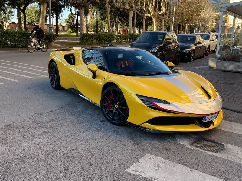 Ferrari SF90 Stradale spotted in Salerno