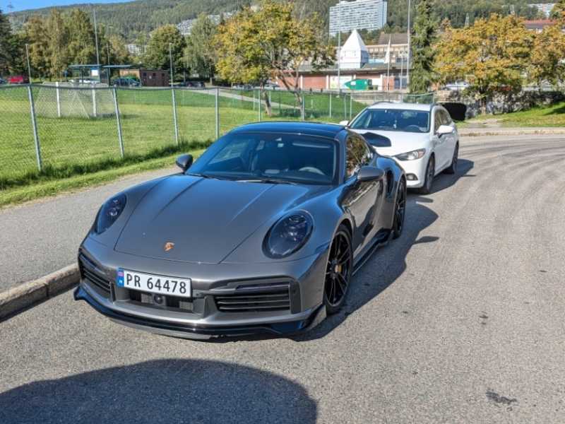 Porsche 911 Turbo S spotted in Drammen