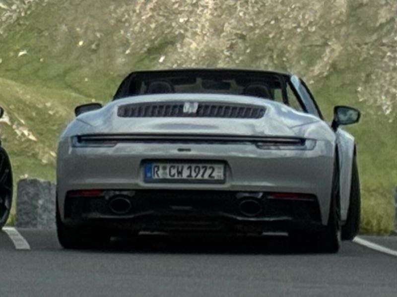 Porsche 911 Turbo S Cabriolet spotted in Heiligenblut