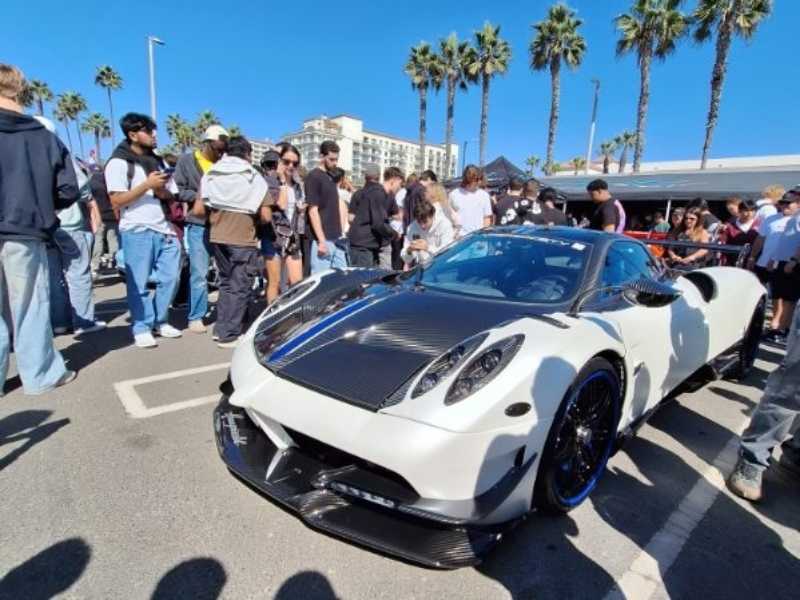 Pagani Huayra (2016) spotted in Huntington Beach, United States
