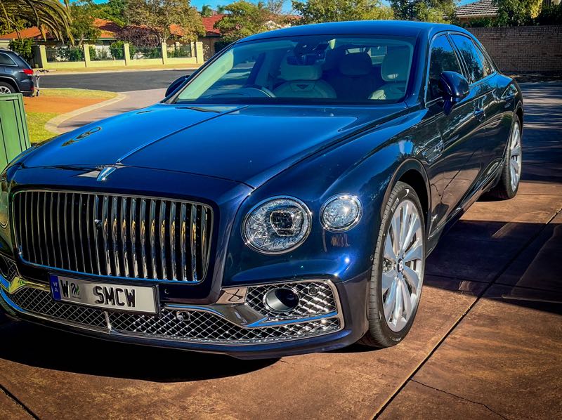 Bentley Flying Spur spotted in Perth