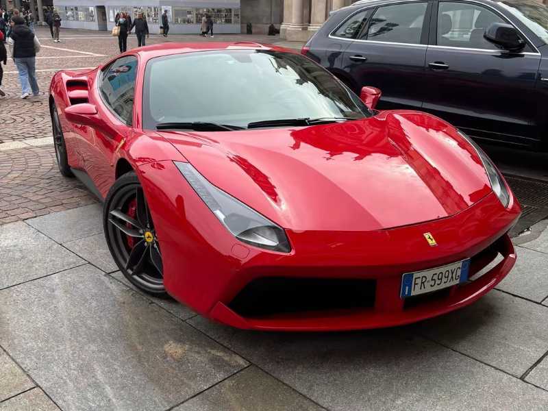 Ferrari 488 GTB spotted in Koper