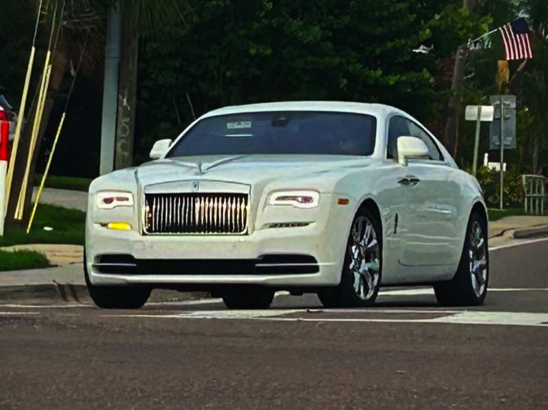Rolls-Royce Wraith spotted in Largo