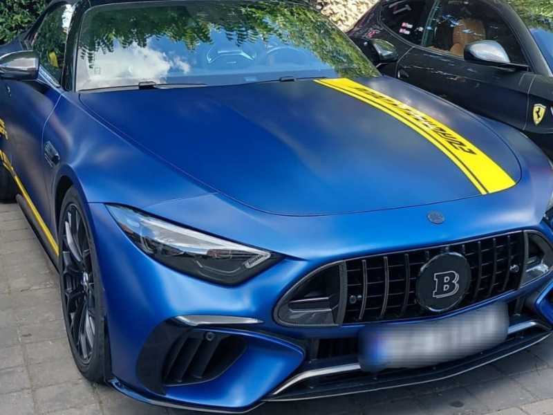 Mercedes-Benz AMG GT (2023) spotted in Oradea, Romania