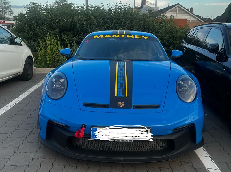 Porsche 911 GT3 RS spotted in Hameln