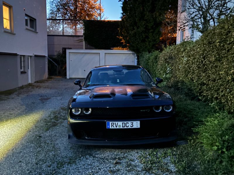 Dodge Challenger SRT Demon spotted in Friedrichshafen