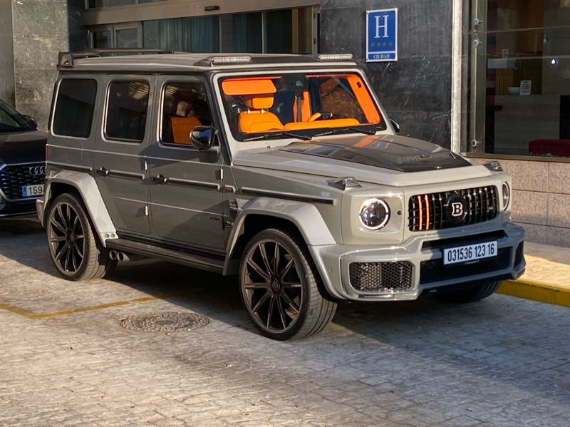 Brabus G-Class spotted in Almería