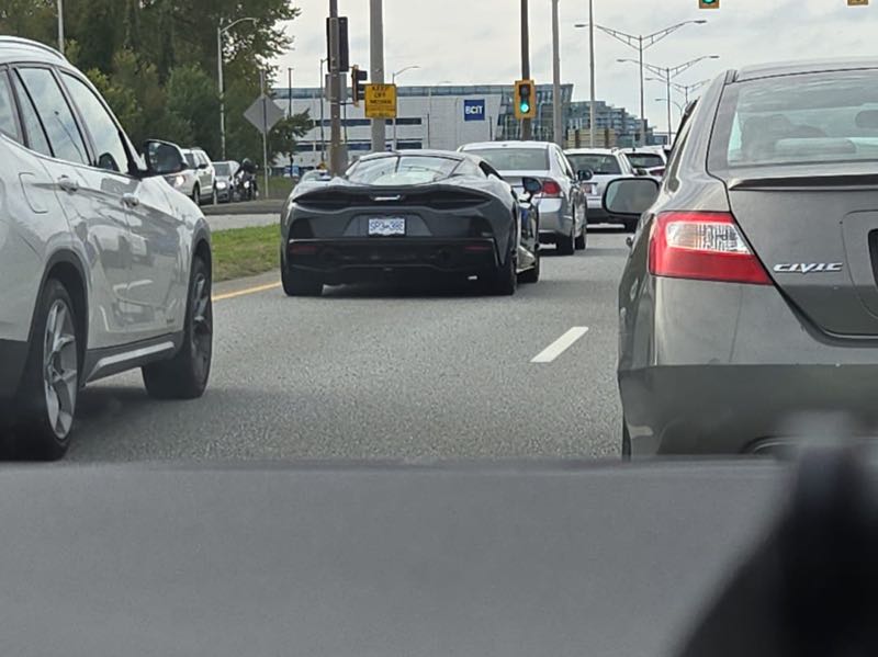 McLaren 720S spotted in Surrey