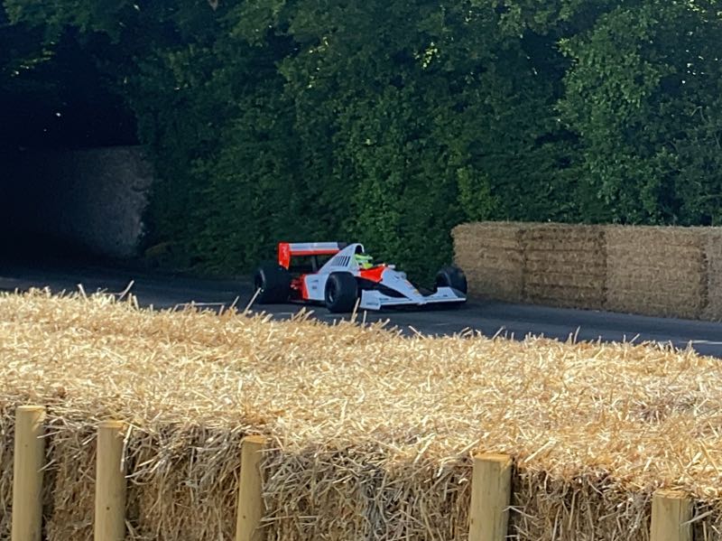 McLaren MP4/4 spotted in Bognor Regis