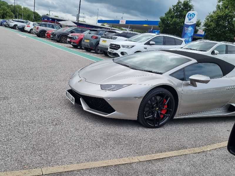 Lamborghini Huracán spotted in Chester
