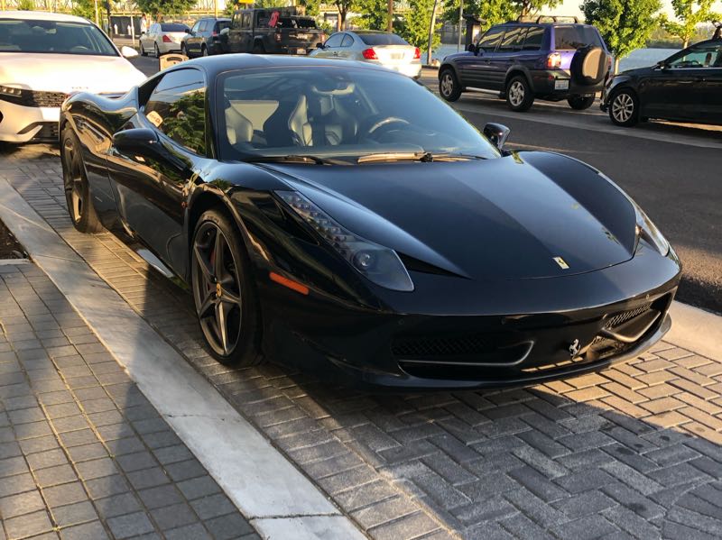 Ferrari 458 Italia spotted in Washington