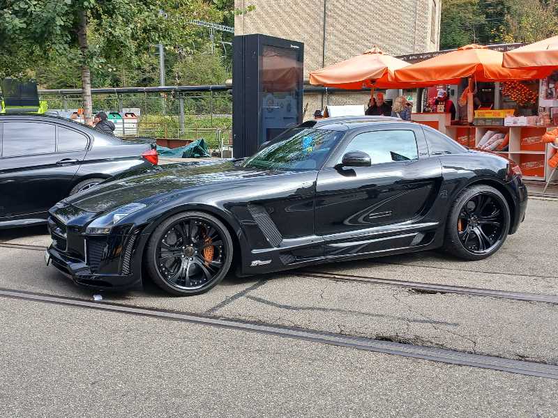 Mercedes-Benz SLS AMG spotted in Winterthur