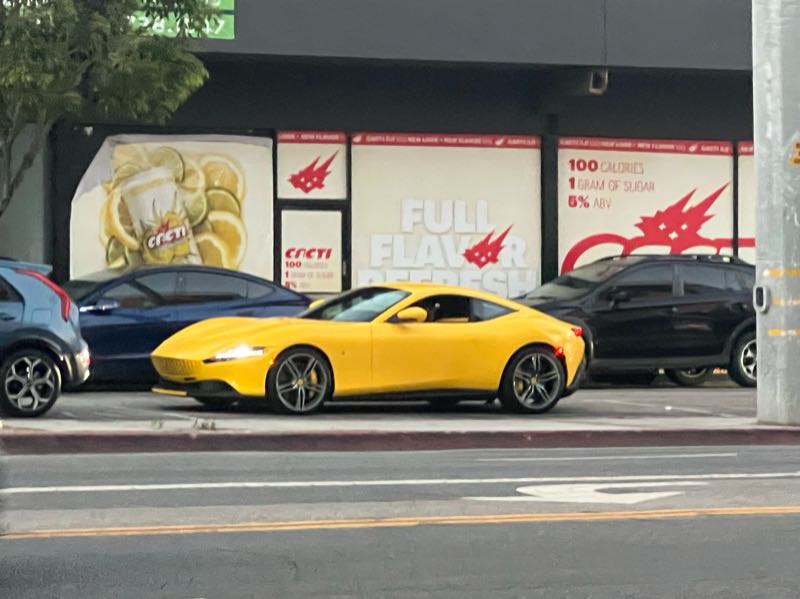 Ferrari Roma (2021) spotted in Los Angeles, United States