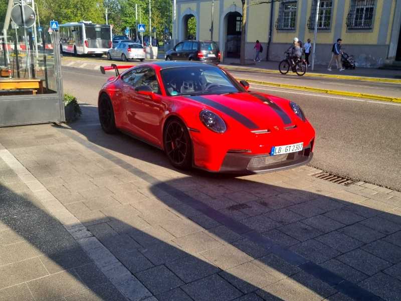 Porsche 911 GT3 spotted in Ludwigsburg