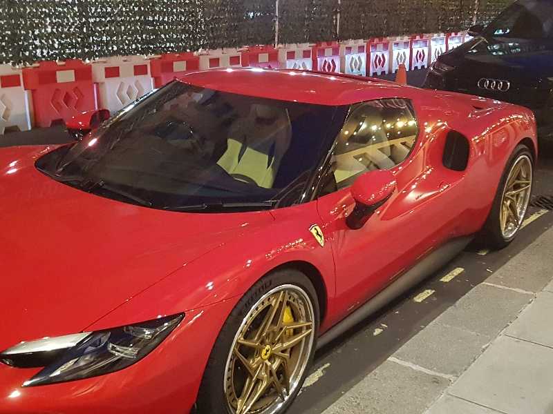 Ferrari 488 GTB (2015) spotted in London, United Kingdom