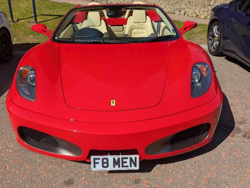Ferrari F430 Spider spotted in Crieff