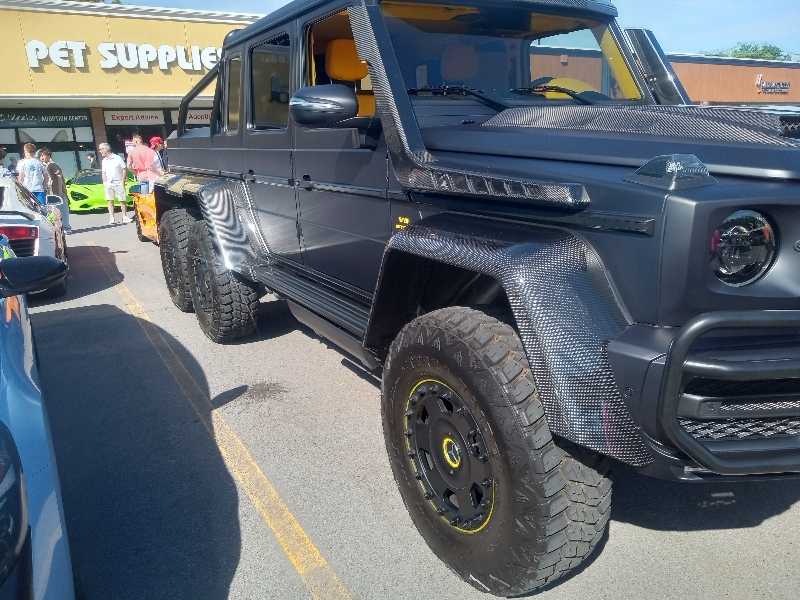 Mercedes-Benz G63 AMG 6x6 spotted in Rochester