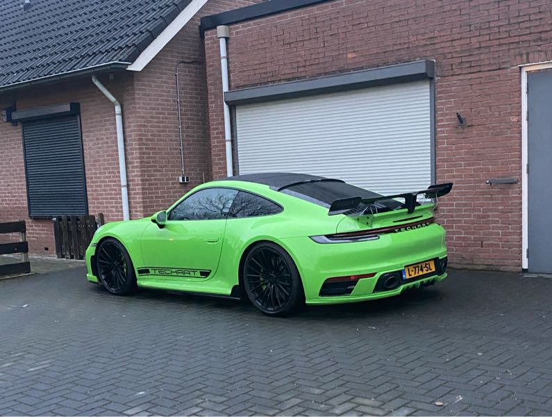 Porsche 911 Turbo S spotted in Nijmegen
