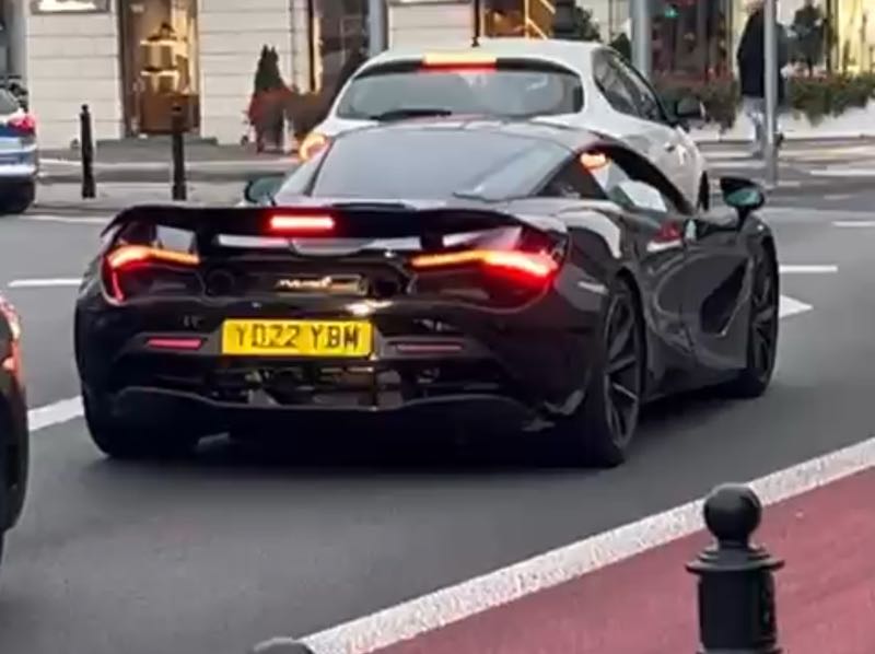 McLaren 720S (2017) spotted in Warsaw, Poland