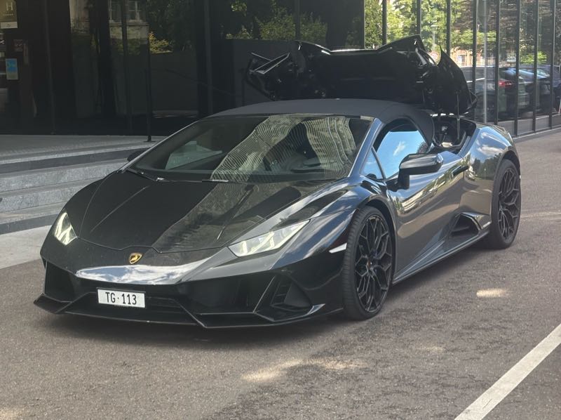 Lamborghini Huracán spotted in Colmar