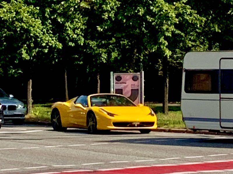 Ferrari 458 Spider spotted in Hannover