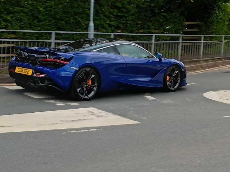 McLaren 720S spotted in Macclesfield