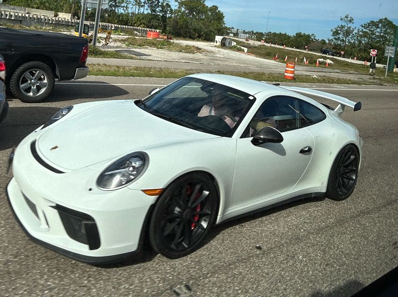 Porsche 911 GT3 (2018) spotted in Bonita Springs, United States