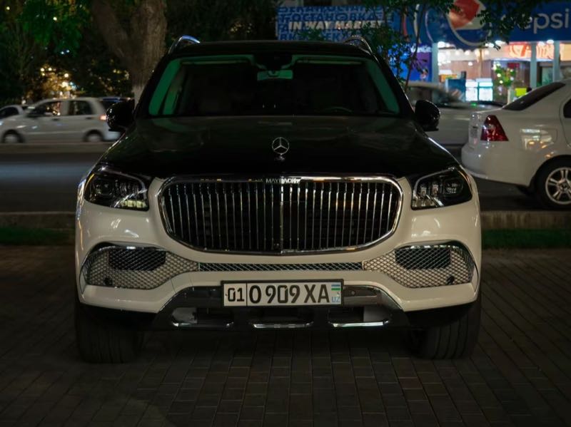 Maybach GLS spotted in Bukhara