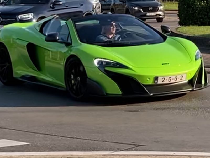 McLaren 650S spotted in Antwerp