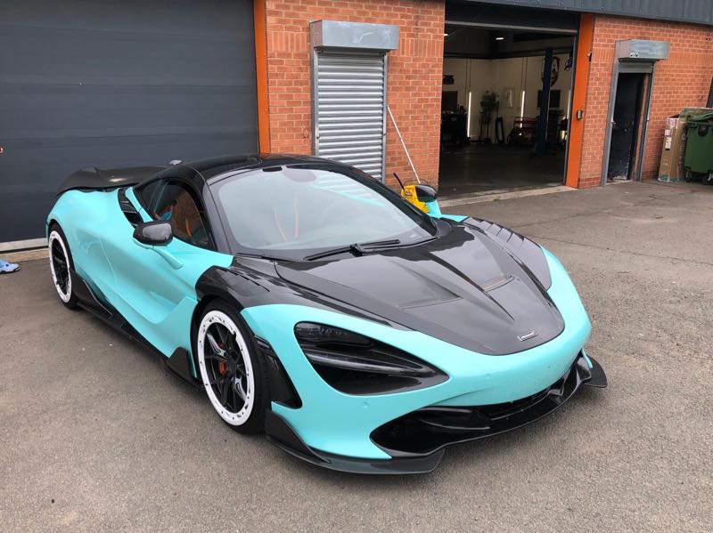 McLaren 720S spotted in Leicester
