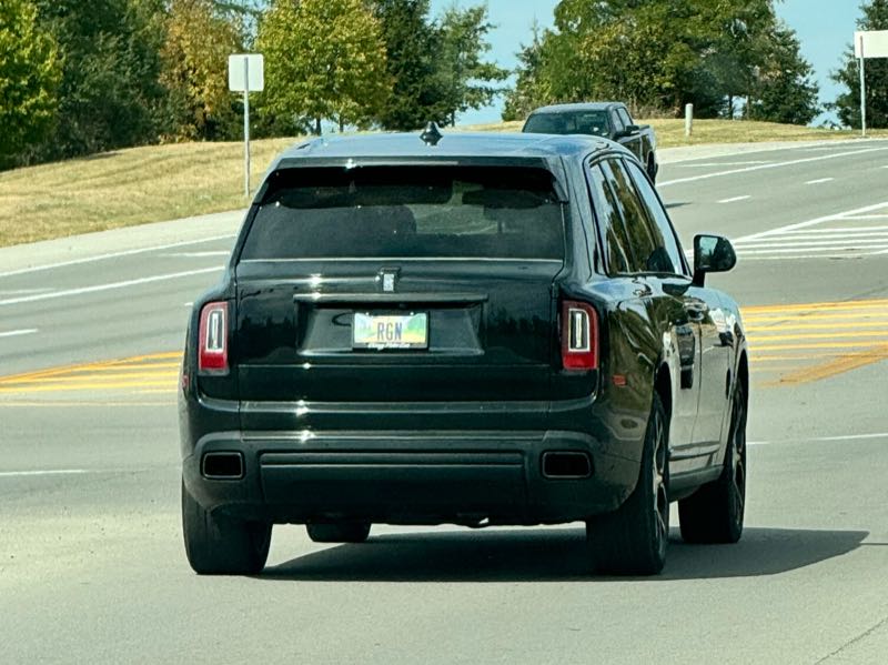 Rolls-Royce Cullinan spotted in Dayton