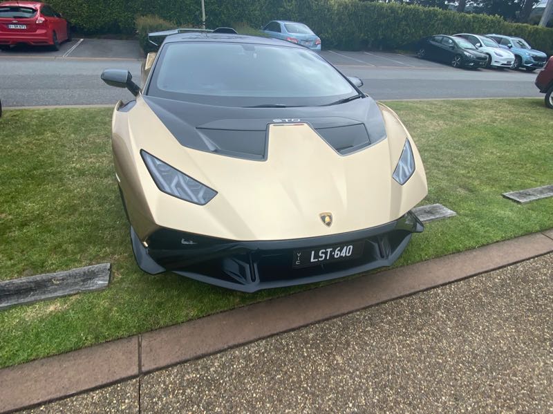 Lamborghini Huracán STO (2021) spotted in Melbourne, Australia
