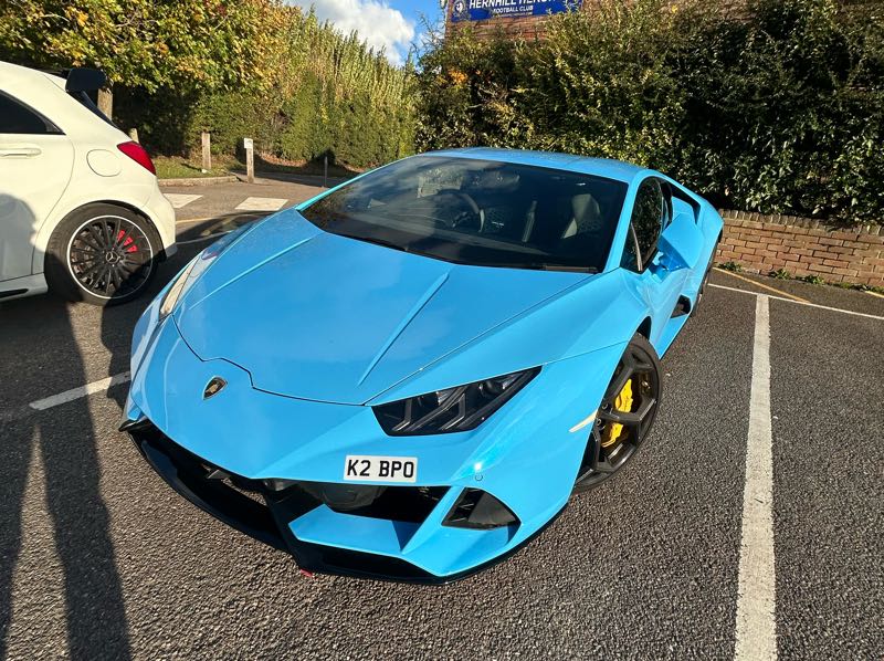 Lamborghini Huracán spotted in Canterbury