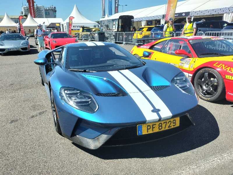 Ford GT spotted in Le Vigeant