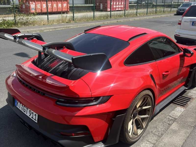 Porsche 911 GT3 spotted in Würzburg