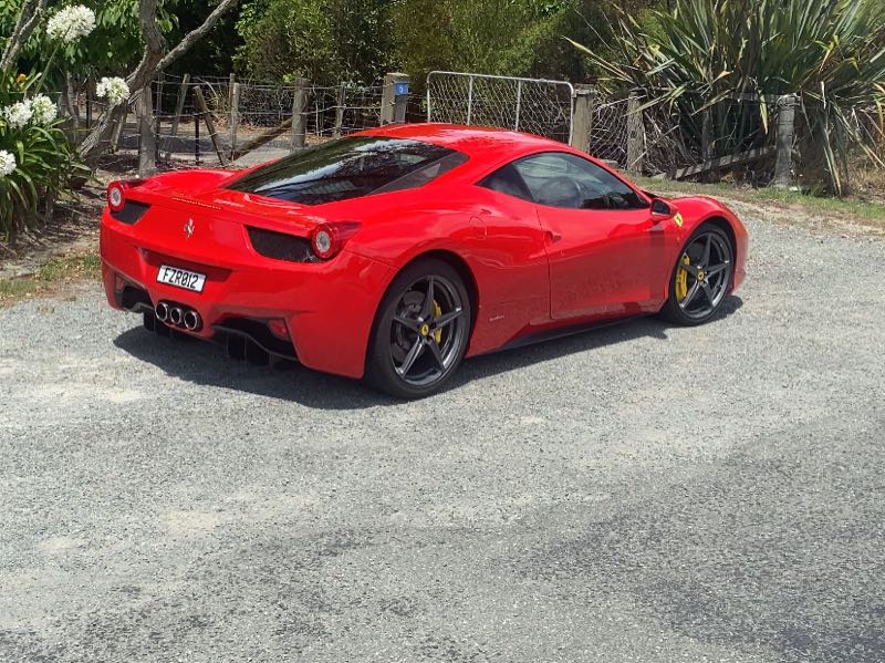 Ferrari 458 Italia spotted in Nelson