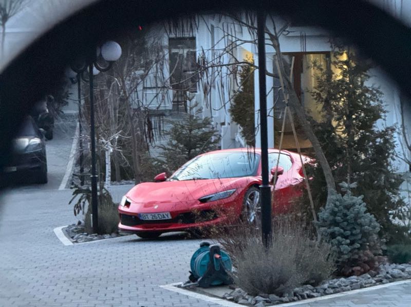 Ferrari F8 Tributo spotted in Botoşani