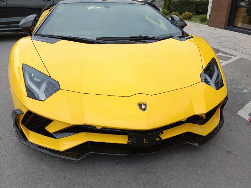 Lamborghini Aventador SVJ spotted in Strumica