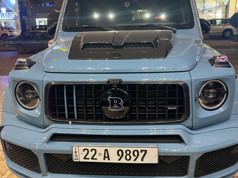 Mercedes-Benz G-Class Brabus spotted in Soran