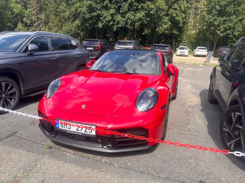 Porsche 911 spotted in Frýdek-Místek