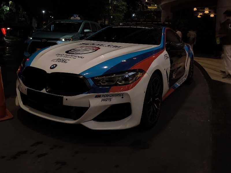 BMW M8 spotted in Surabaya