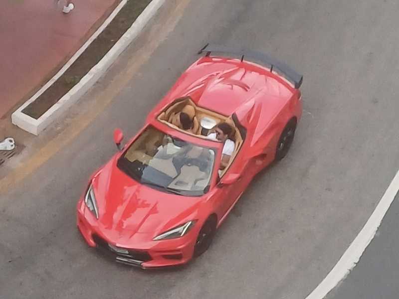 Chevrolet Corvette spotted in Balneário Camboriú